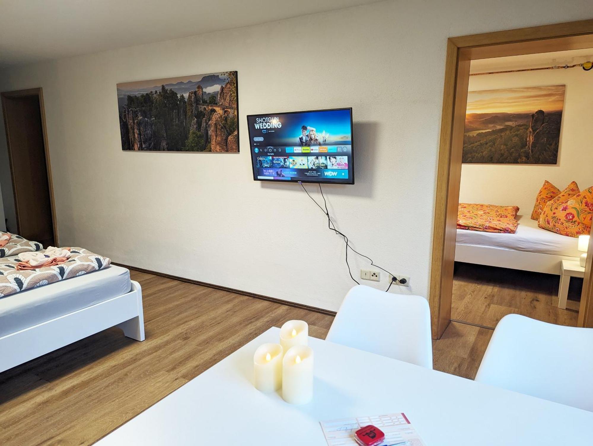 S3 - Urlaubsmagie - Fuer 4P Mitten Im Elbsandsteingebirge ゼーブニッツ エクステリア 写真